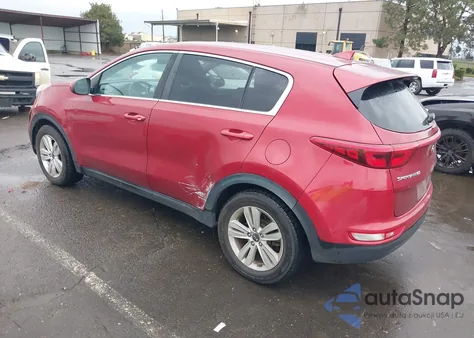 2018 Kia Sportage Lx z USA, uszkodzony, nr VIN KNDPM3AC2J7455194